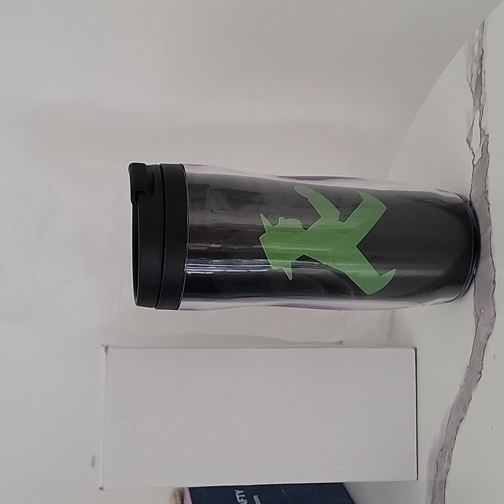 New Lerche Double Wall Thermo Mug Inclusive Paper Inlay Bottle Cup Approx. 12 oz